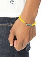 Sandinista - Catchy Beads Bracelet&Anklet-Yellow