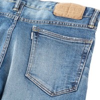 SANDINSTA/B.C. Stretch Damaged Denim Pants-Skinny
