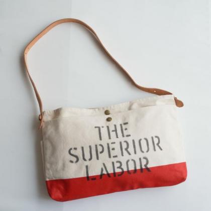 THE SUPERIOR LABOR / Bag in Bag / RED / 文字ロゴ