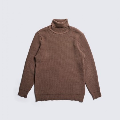 ADDICT CLOTHES - PADDED WAFFLE COTTON  TURTLE KNIT